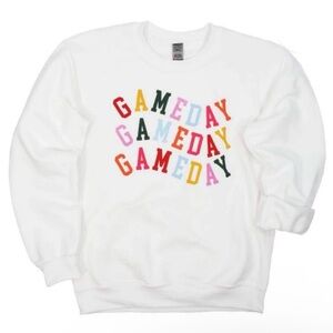 Gameday sweatshirt Packed Party Sz Small (e1)